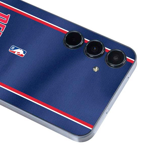 NBA Detroit Pistons Jersey Galaxy A35 5G Skin